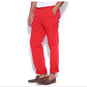 GANT soho red slim skinny chino summer casual